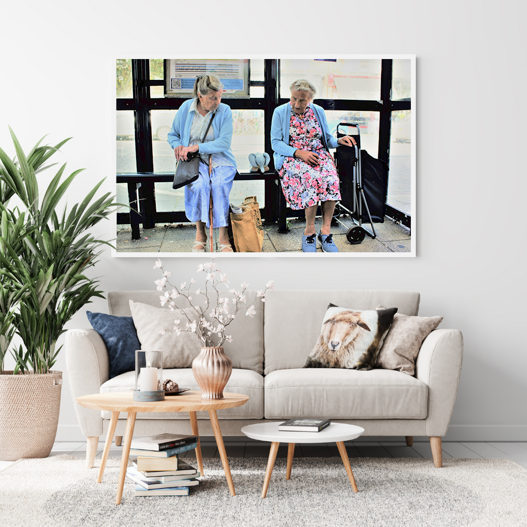 Friendships and Tight Hips original abstract contextualised office art modern decor photo print by Blair Montague Drake